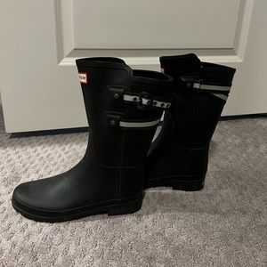Hunter Black Rain Boots